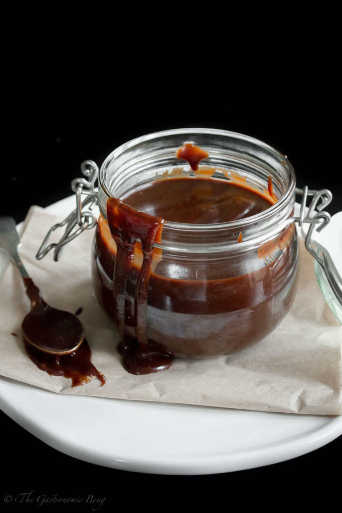 Dark Chocolate Salted Caramel Sauce10