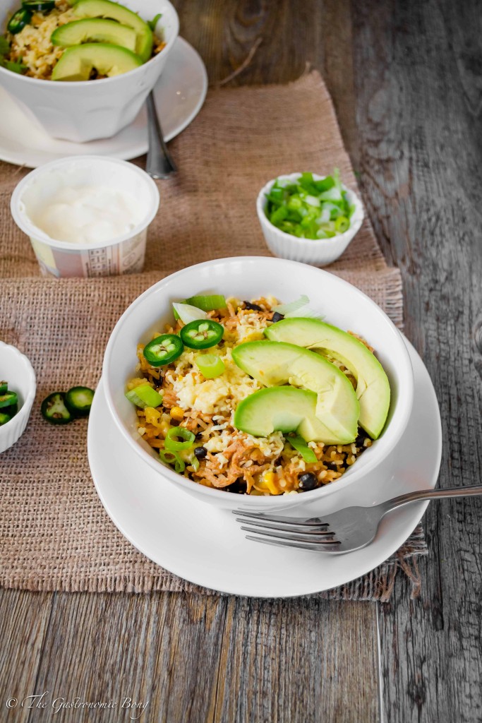 Slow Cooker Chipotle Chicken and Black Beans Burrito Bowls Slow Cooker Chipotle Chicken and Black Beans Burrito Bowls