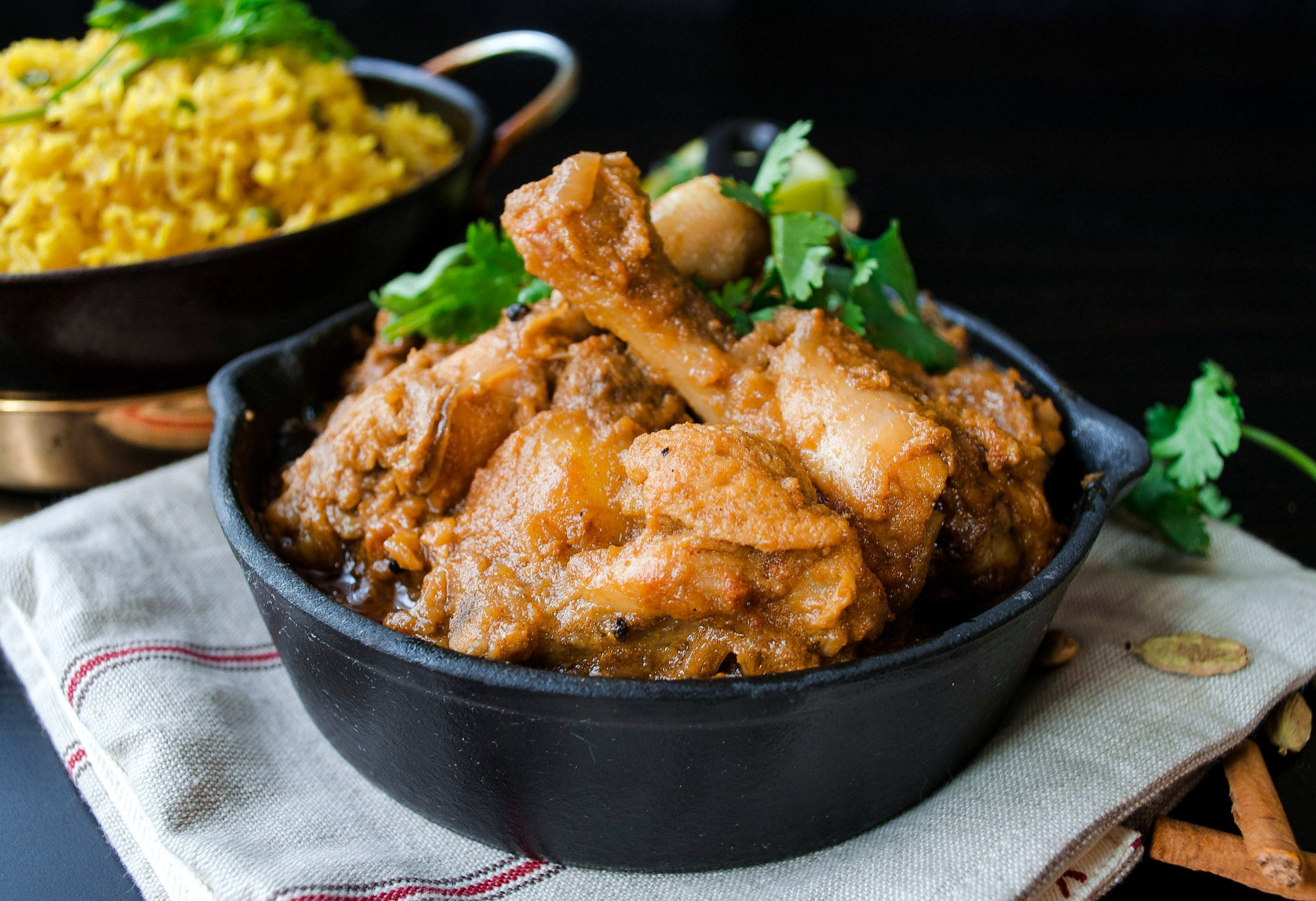 Kosha Chicken or Bengali Bhuna Chicken is a classic Bengali delicacy. 