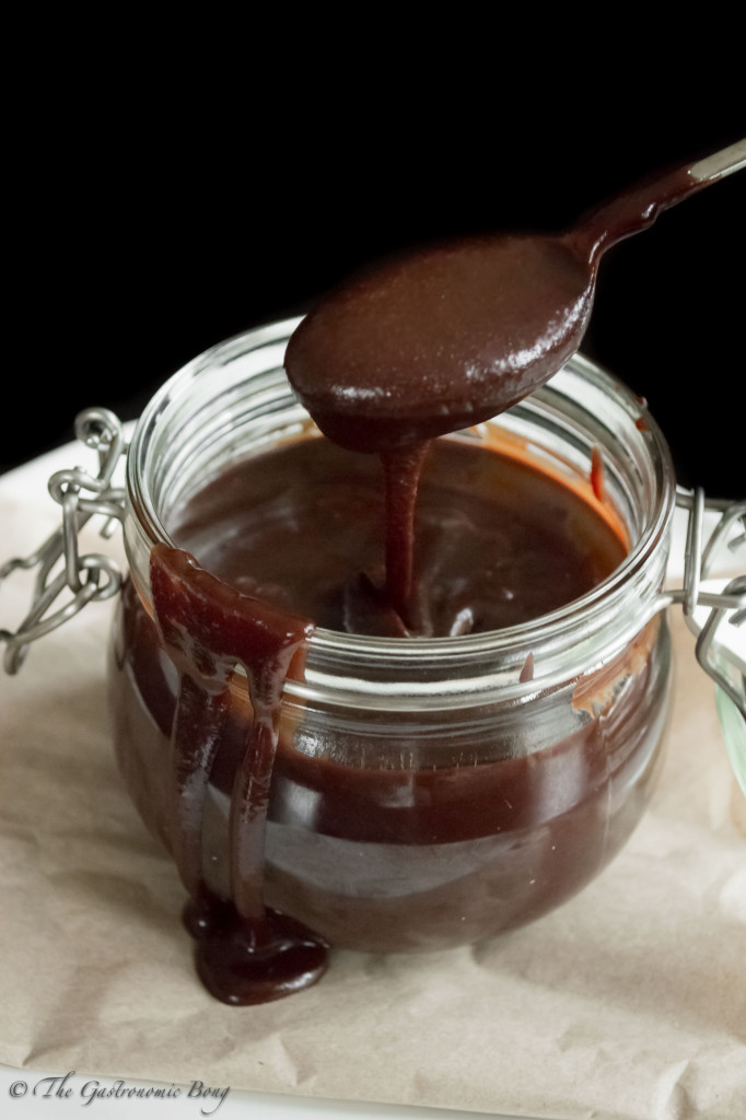 Dark Chocolate Salted Caramel Sauce12