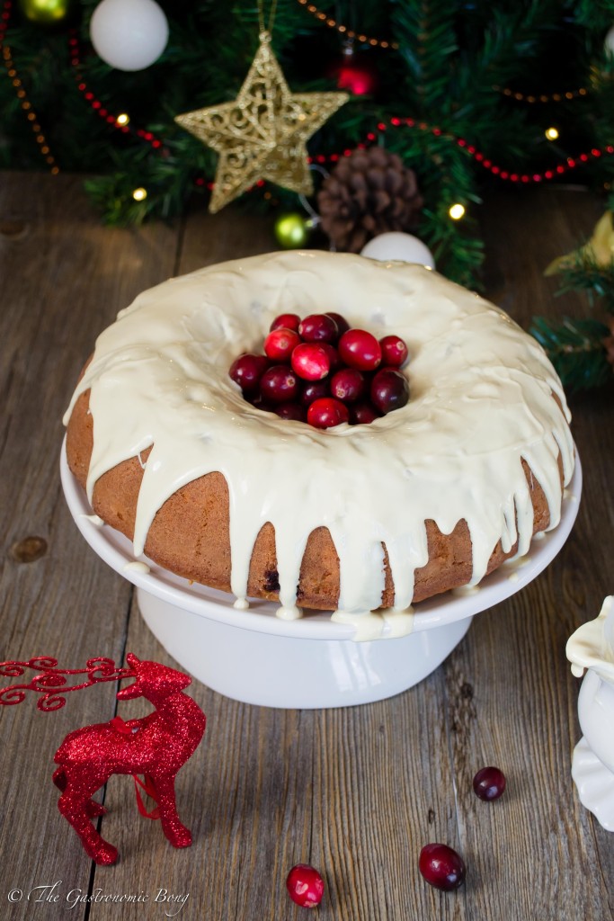 Orange and Cranberry Bundt Cake with White Chocolate Drizzle6