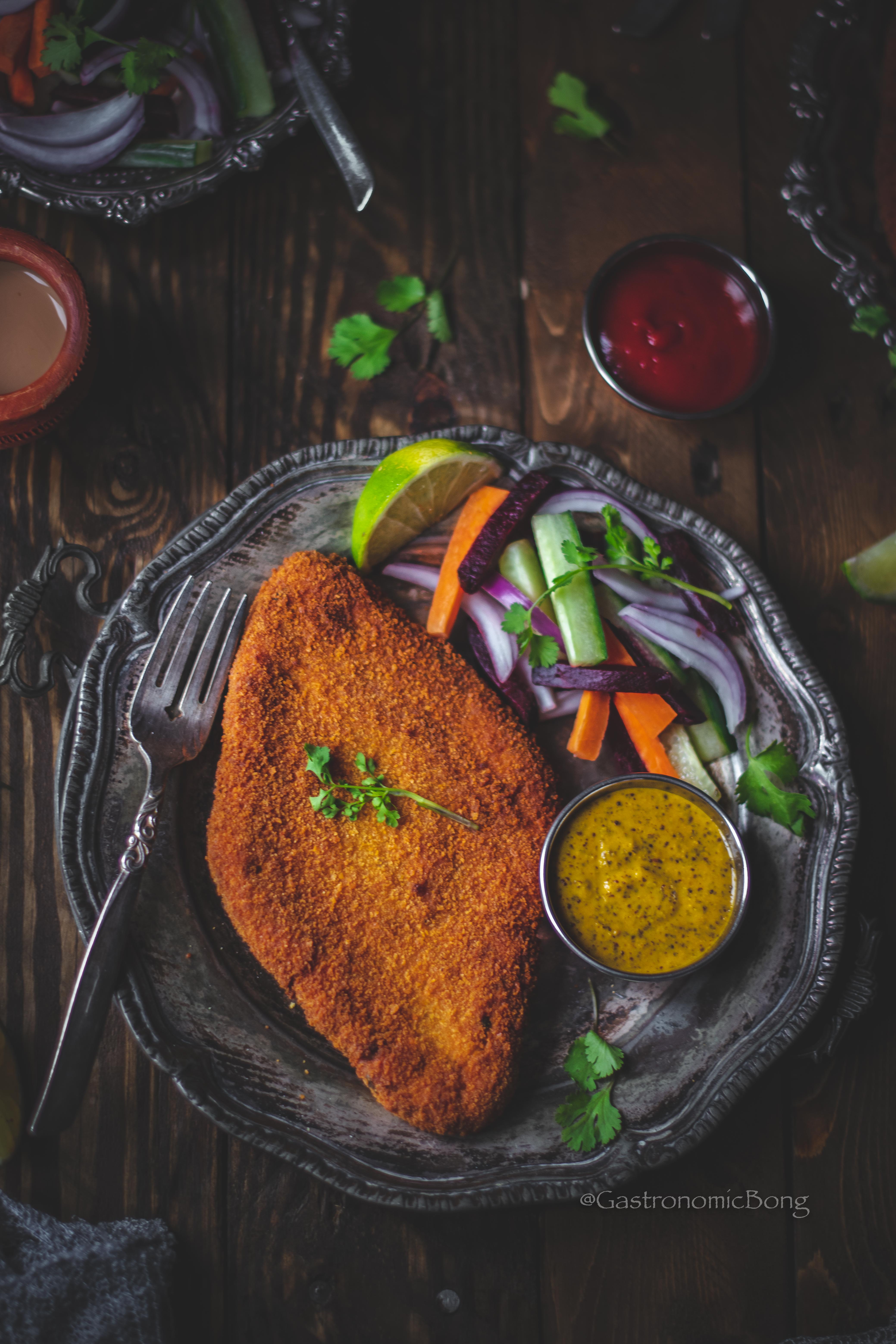Chicken Cutlet Kolkata Style - Gastronomic BONG