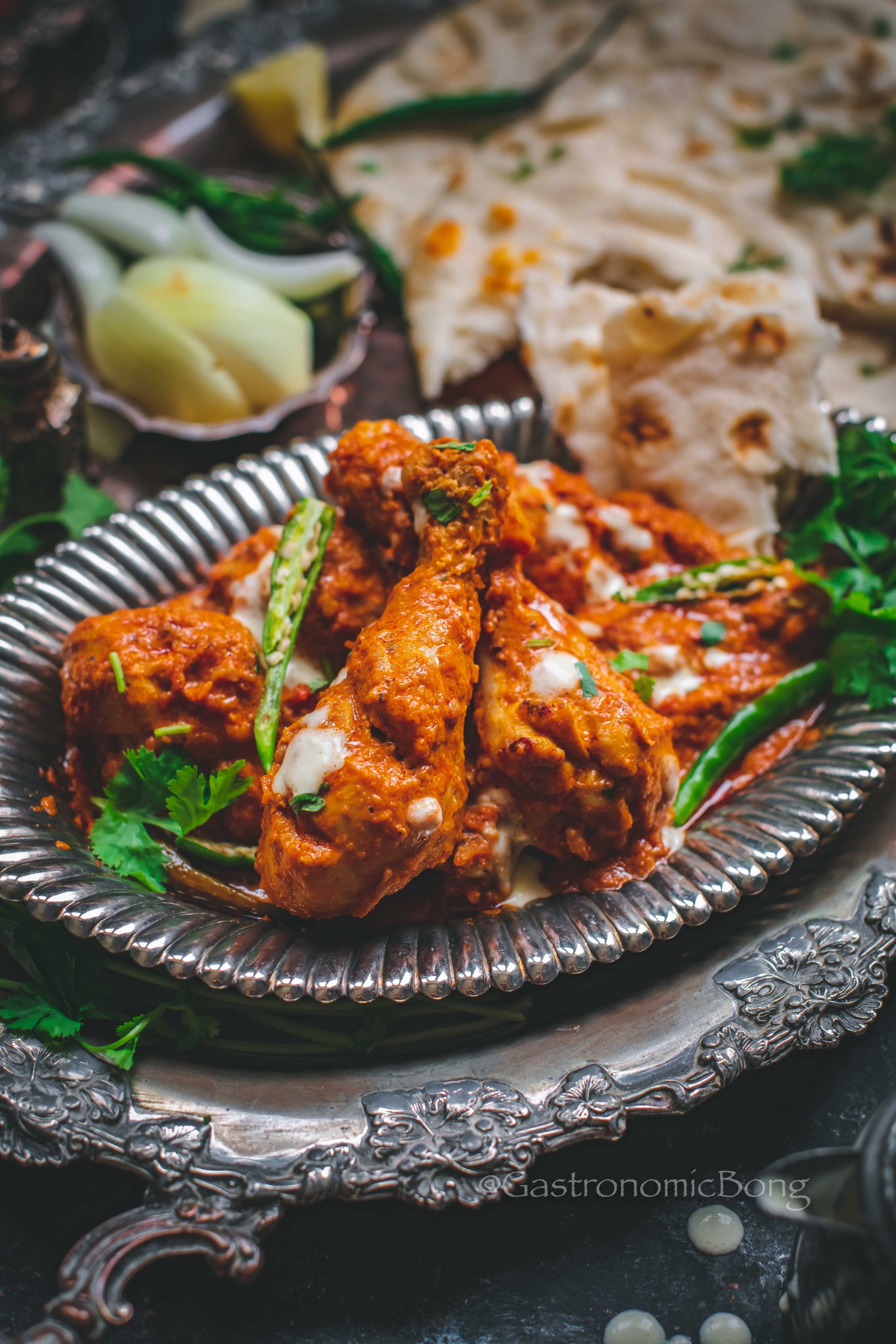 Amritsari Chicken Butter Masala Recipe Gastronomic Bong