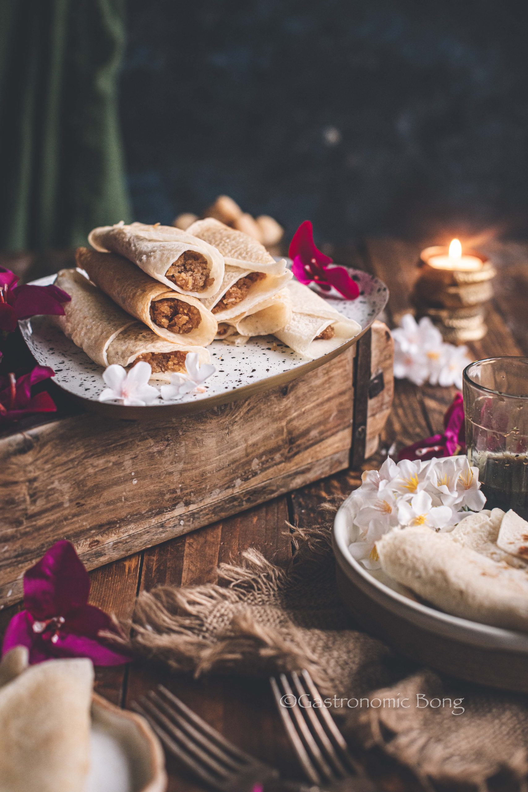 Patishapta pitha | Poush Sankranti Patishapta pitha | Patishapta with coconut jaggery stuffing-image