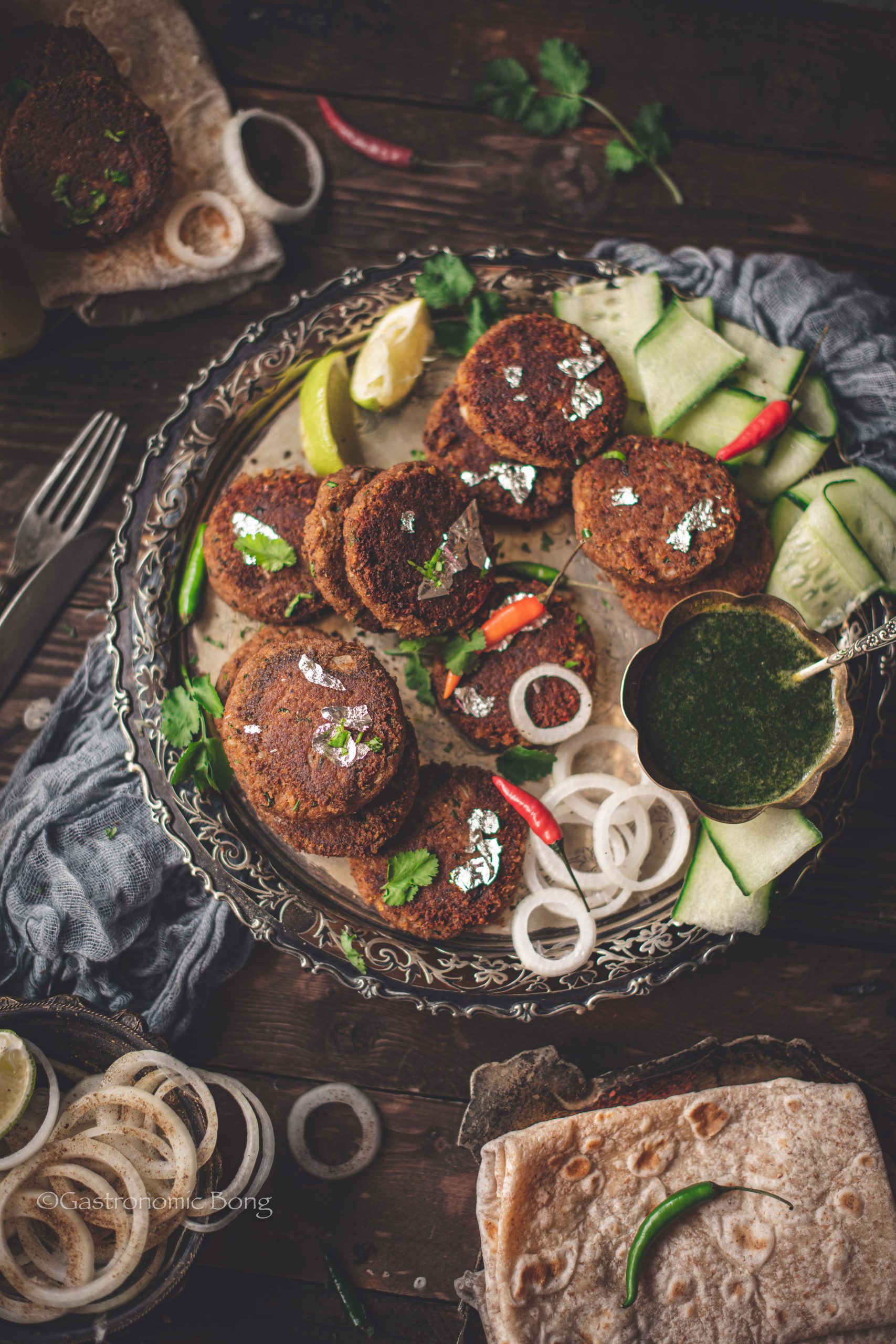 Shami Kebab Recipe | How To Make Shami Kebab - Gastronomic BONG